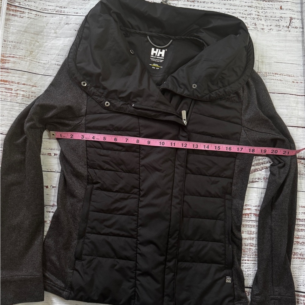 Helly Hansen Astra Hybrid Jacket Small Black Quilted Stretch - Picture 8 of 8
